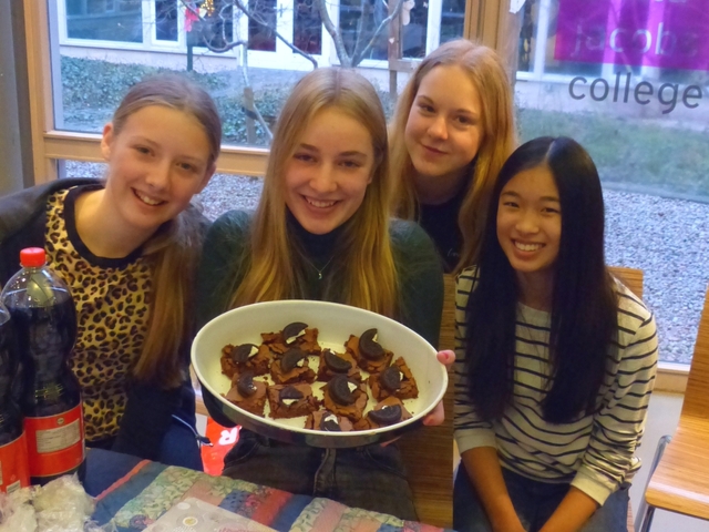 1010 euro voor Serious Request op de Kerstmarkt