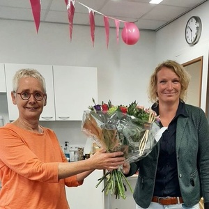 Bloemetje voor Gerda