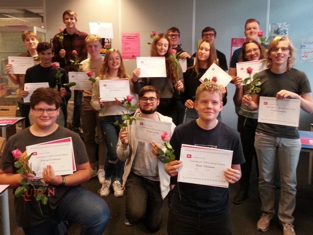 Certificate ceremony