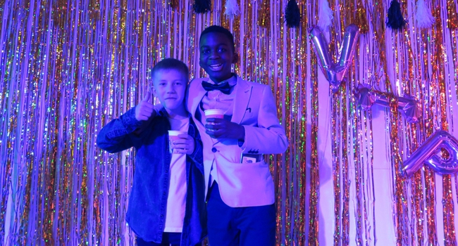 Dansen op lichtjes