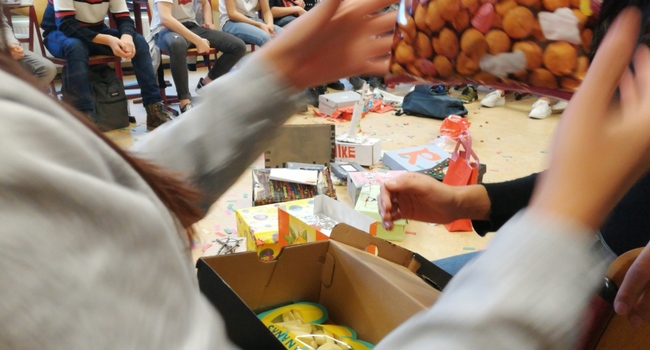 Deelschool mavo viert Sinterklaas 
