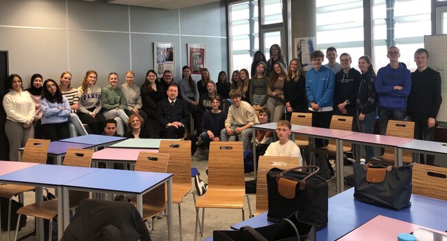 Dichter op school