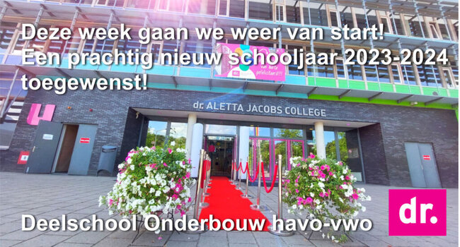 Een prachtig nieuw schooljaar 2023-2024 toegewenst!