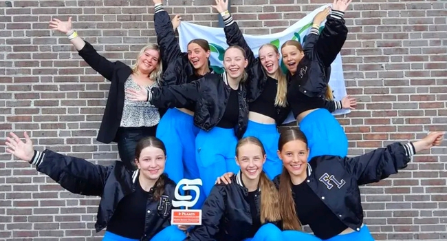 Eerste plaats voor Julia!