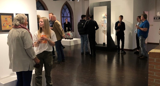Eindexamen tentoonstelling beeldend