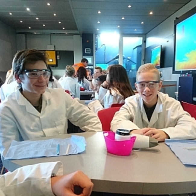Experimenteren in de Discoverytruck