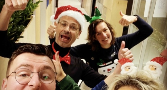 Fijne feestdagen van het mavo-team!