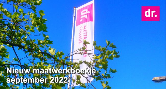 Het boekje met nieuwe maatwerkuren vind je hier!