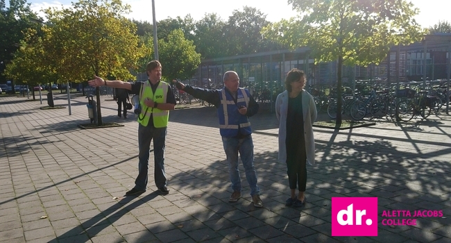 Iedereen geslaagd! (voor de ontruimings oefening...)