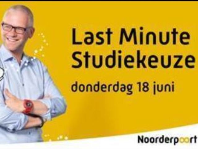 Last minute informatiemarkt Noorderpoort 