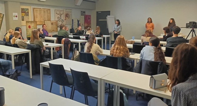 Leerlingen Russisch bezoeken RUG