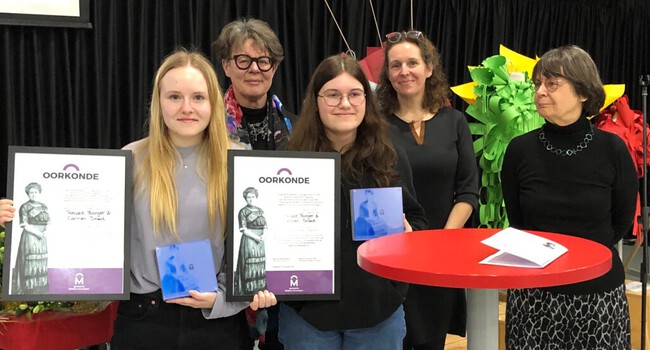 Aletta Jacobs Prijs M-G uitgereikt