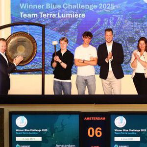 Leerlingen openen AEX