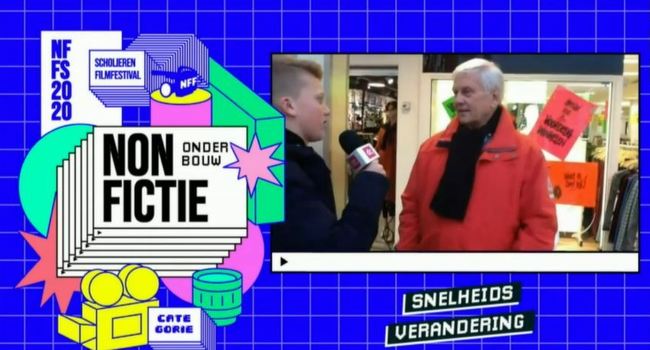 Leerlingen vallen in de prijzen op het Nationaal Filmfestival voor Scholieren