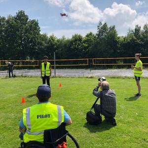 Leerlingen worden dronepiloot