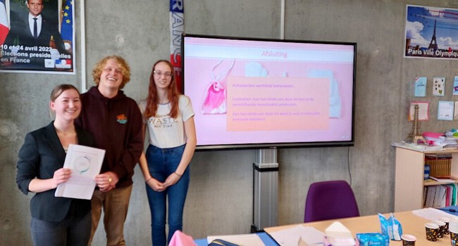 Menstruatiearmoede in de klas