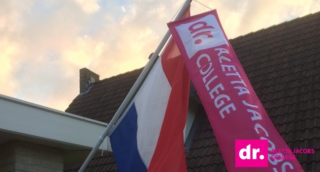 Met vlag en wimpel geslaagd!