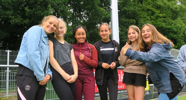 Na al het leerwerk lekker sporten!