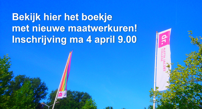 Nieuwe maatwerkuren te kiezen op 4 april