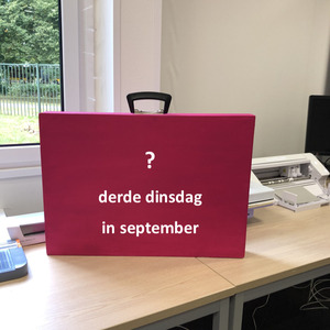 Nieuw koffertje voor Prinsjesdag