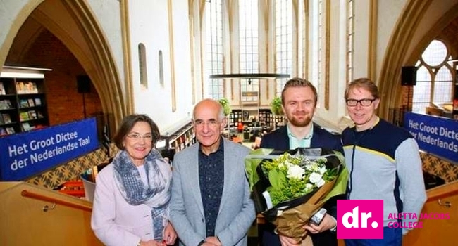 Onze docent Frans meneer de Jonge ook heel erg goed in Nederlands