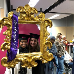 De laatste diplomering