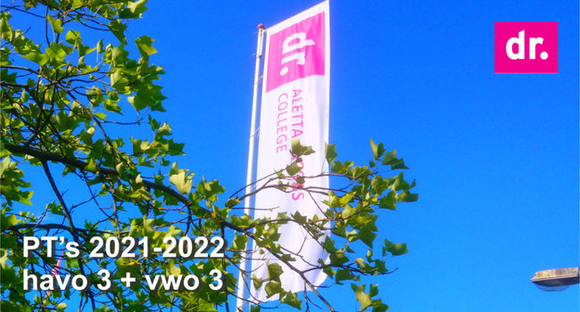 PT's 2021-2022 voor havo 3 en vwo 3