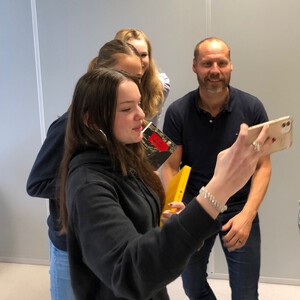 Schrijver in de klas