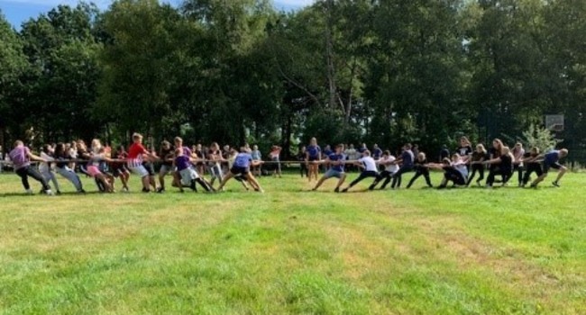 Sportieve start voor de brugklassen 