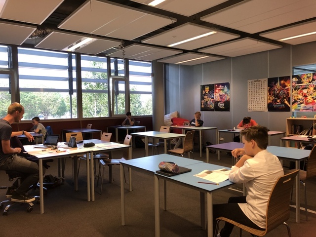 Terug in School