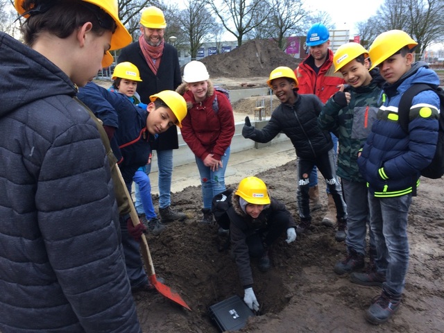 Tijdscapsule begraven