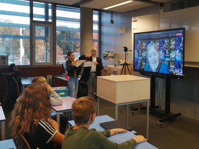 Schrijver in de klas